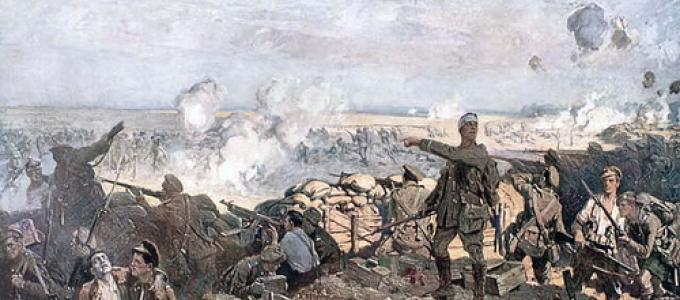 Основные события первой мировой войны Кто правил в 1915